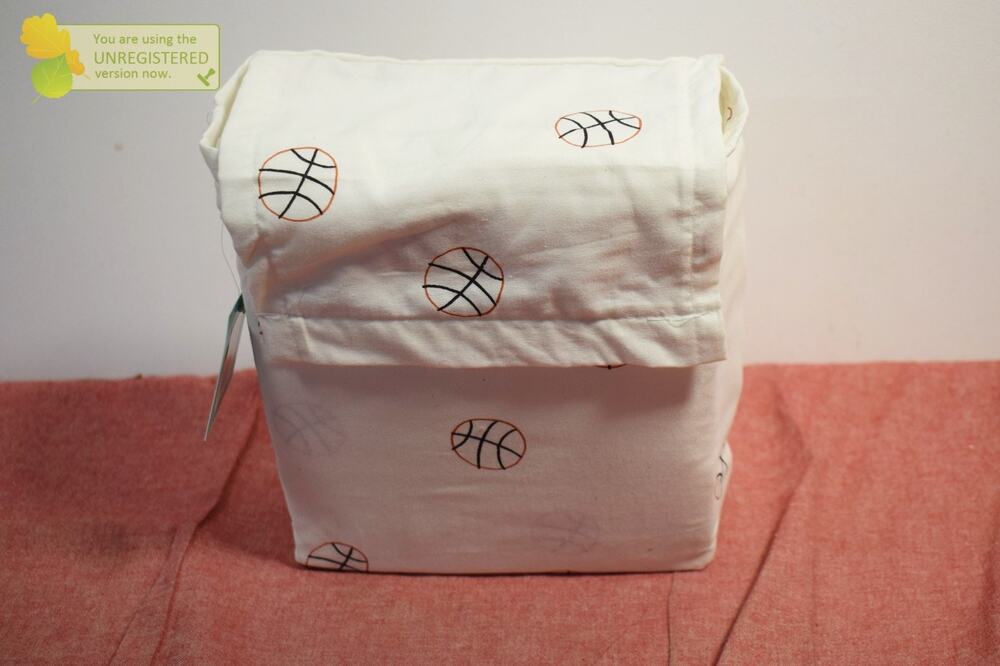 Pillowfort Twin Basketball Kids' Cotton Sheet Set